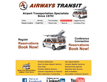 Tablet Screenshot of airwaystransit.com